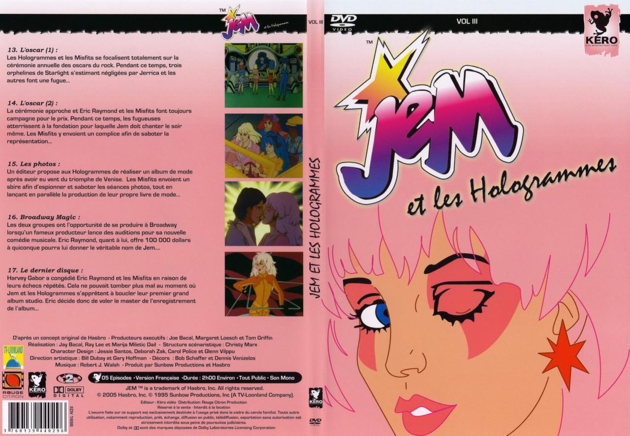 Jem & Les Hologrammes - Dvd Volume 03