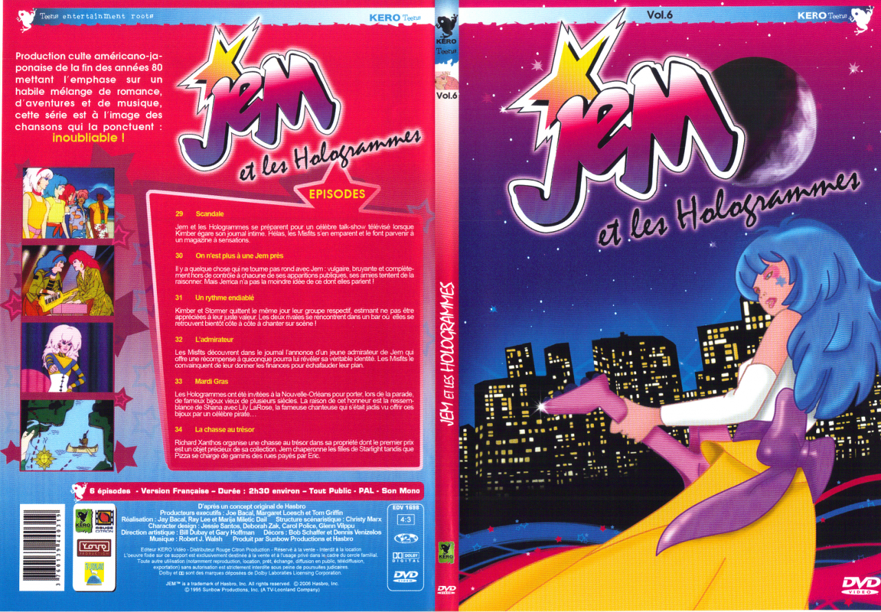 Jem & Les Hologrammes - Dvd Volume 06