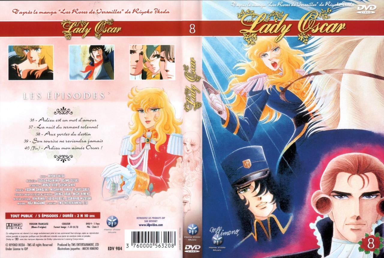 Lady Oscar - Dvd Volume 08