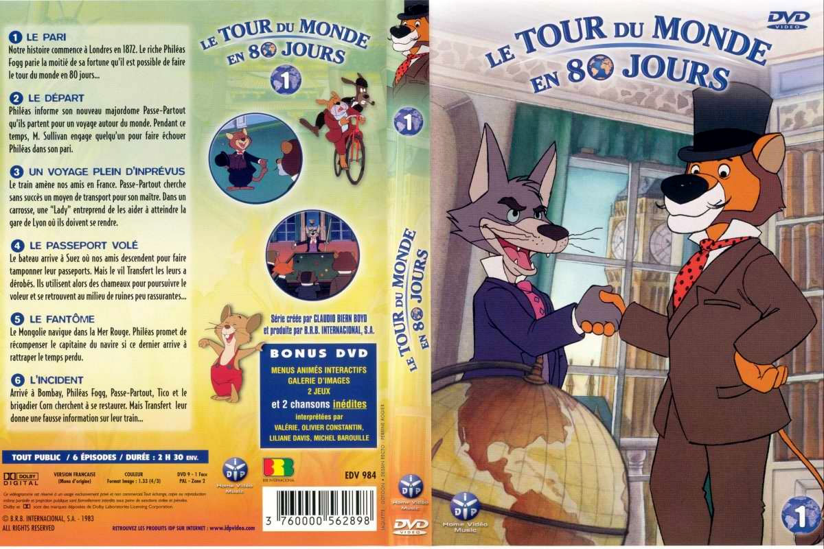 le tour du monde en 80 jours - Dvd Volume 01