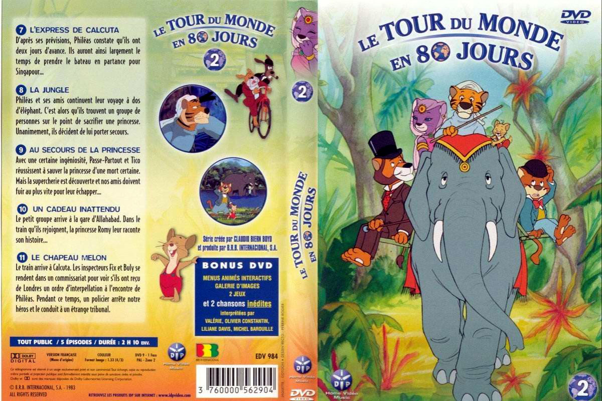 le tour du monde en 80 jours - Dvd Volume 02