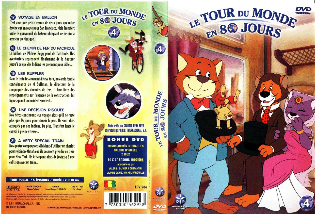 le tour du monde en 80 jours - Dvd Volume 04