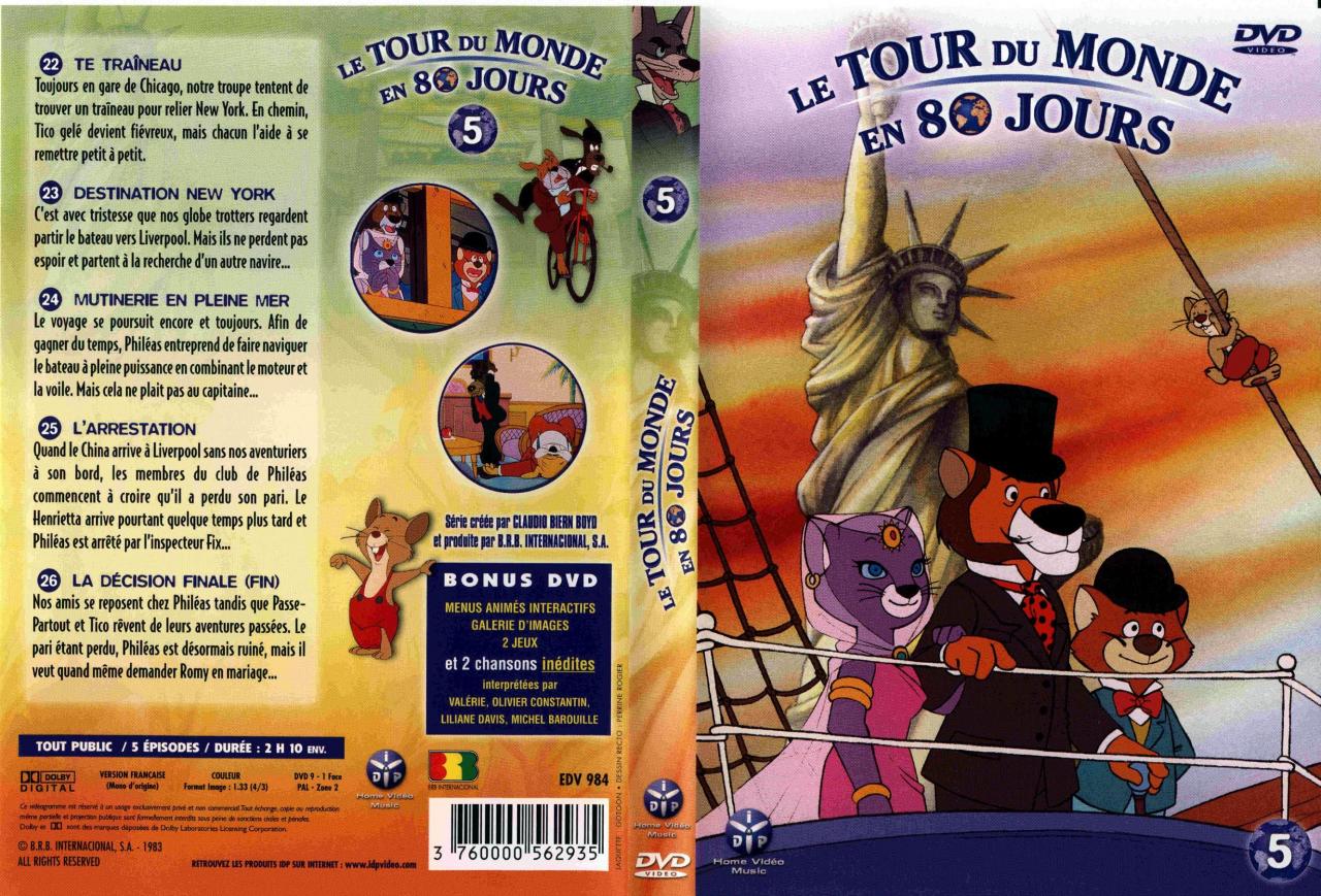 le tour du monde en 80 jours - Dvd Volume 05