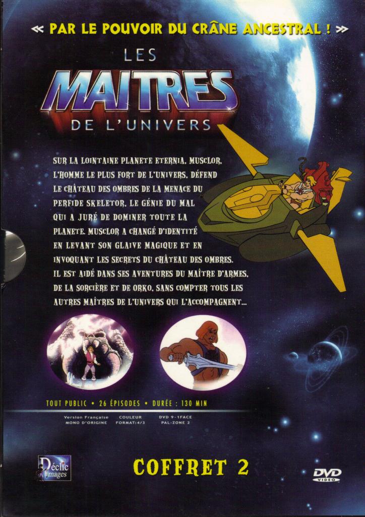 Les maitres de l'univers - Coffret 02 Verso