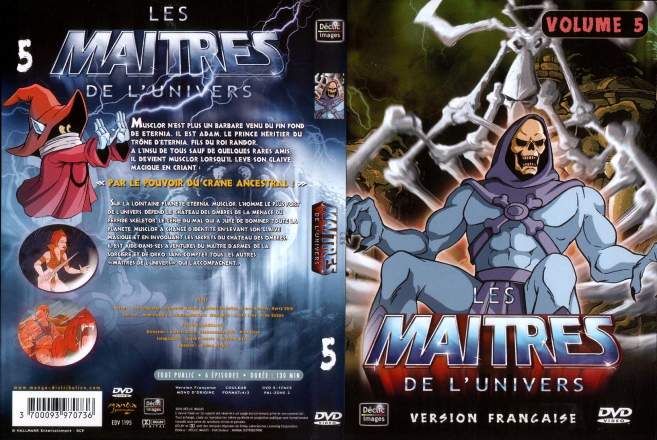 Les maitres de l'univers - Dvd Volume 05