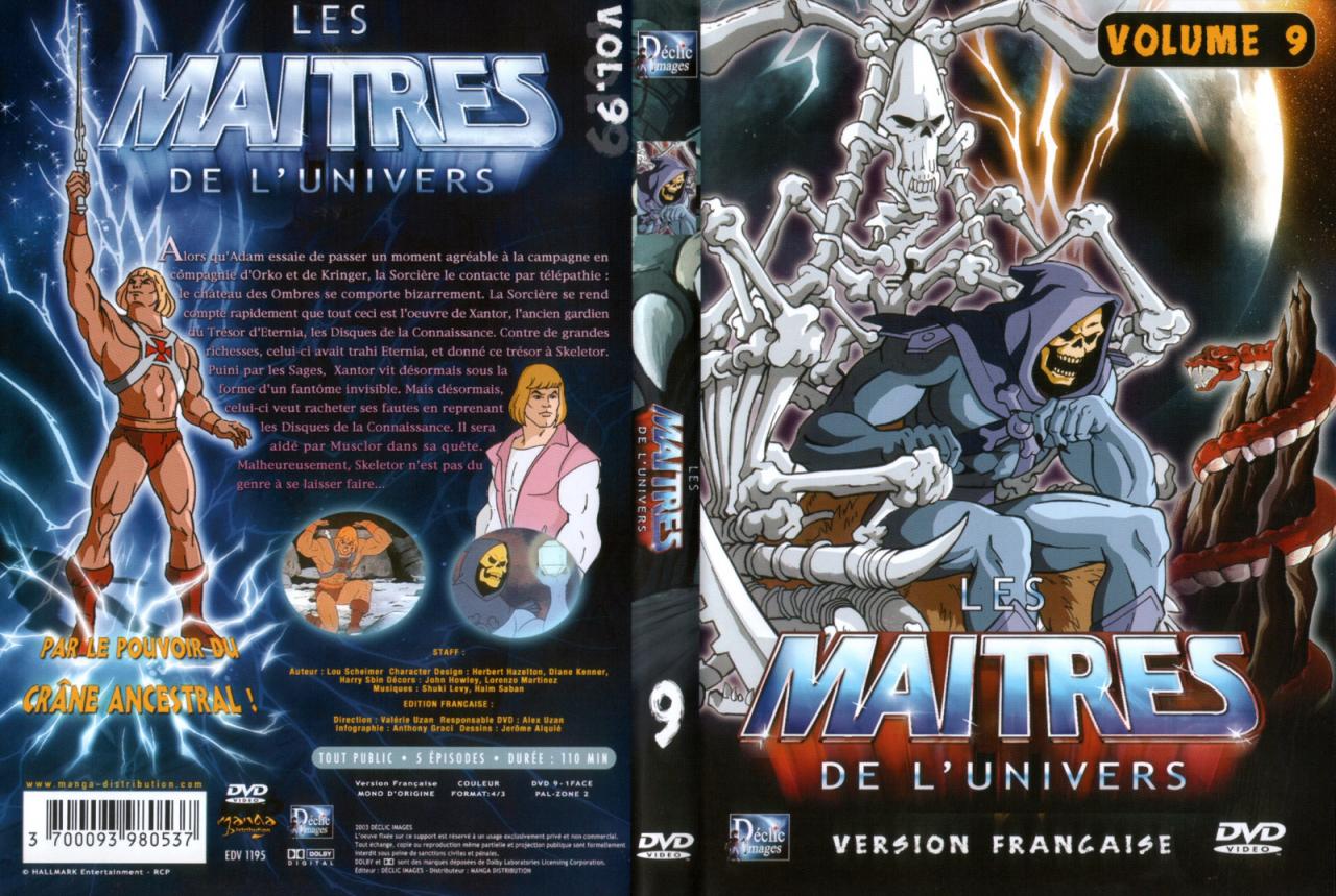 Les maitres de l'univers - Dvd Volume 09