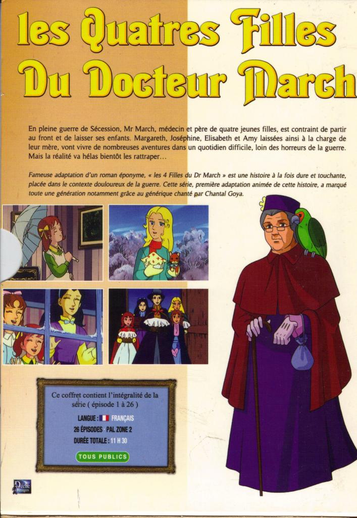 Les Quatre Filles Du Docteur March - Coffret Verso