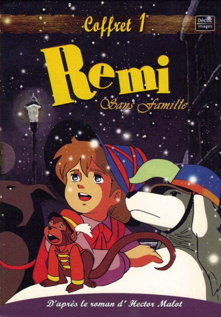 Remi sans famille - Coffret 01 Recto