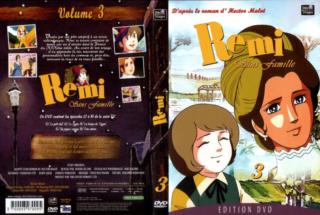 Remi sans famille - Dvd Volume 03