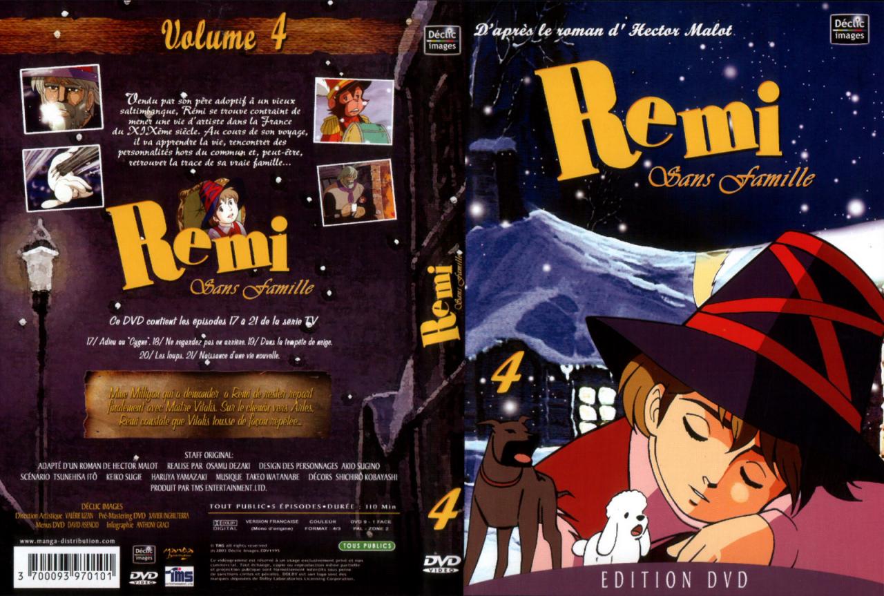 Remi sans famille - Dvd Volume 04