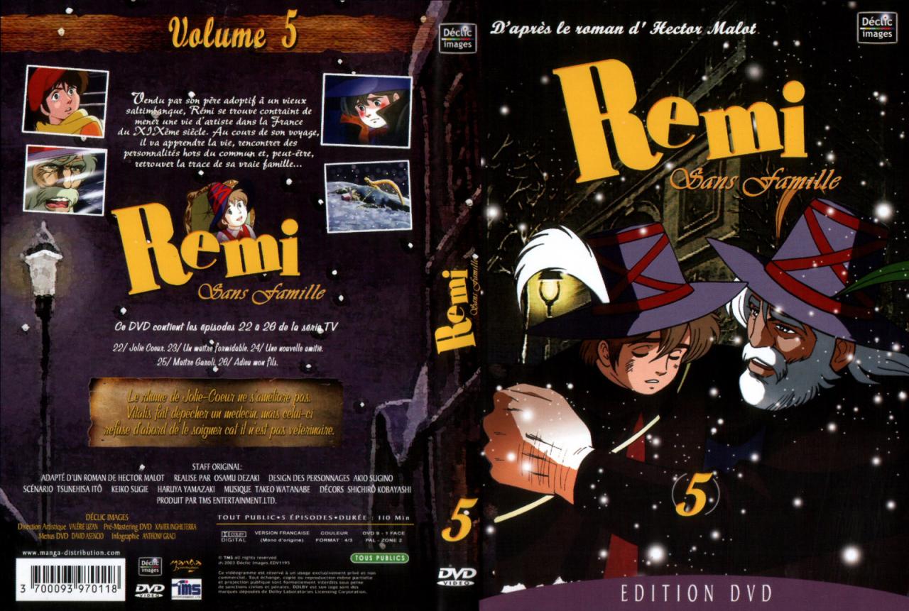 Remi sans famille - Dvd Volume 05