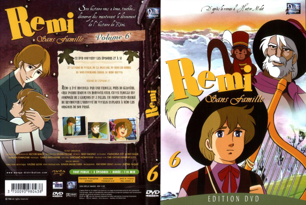 Remi sans famille - Dvd Volume 06